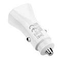 thumbnail image 4 of USB C Car Charger,Fast Car Charger 20W Cigarette Lighter Flush Adapter, Type C Fast Charging Car Plug Block Dual Port Fast Car Charger with PD&QC4.0 For All Kinds Of Mobile Phones(White), 4 of 4