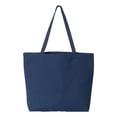 thumbnail image 2 of Liberty Bags Seaside Cotton 12 oz Pigment-Dyed Large Tote - LB8507, 2 of 3