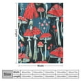 thumbnail image 4 of Qinduosi Mushroom Blanket Gifts for Kids Adults Soft Warm Lightweight Cozy Forest Throw Blankets for Bed Living Room Sofa Couch Birthday Decorin, 4 of 6