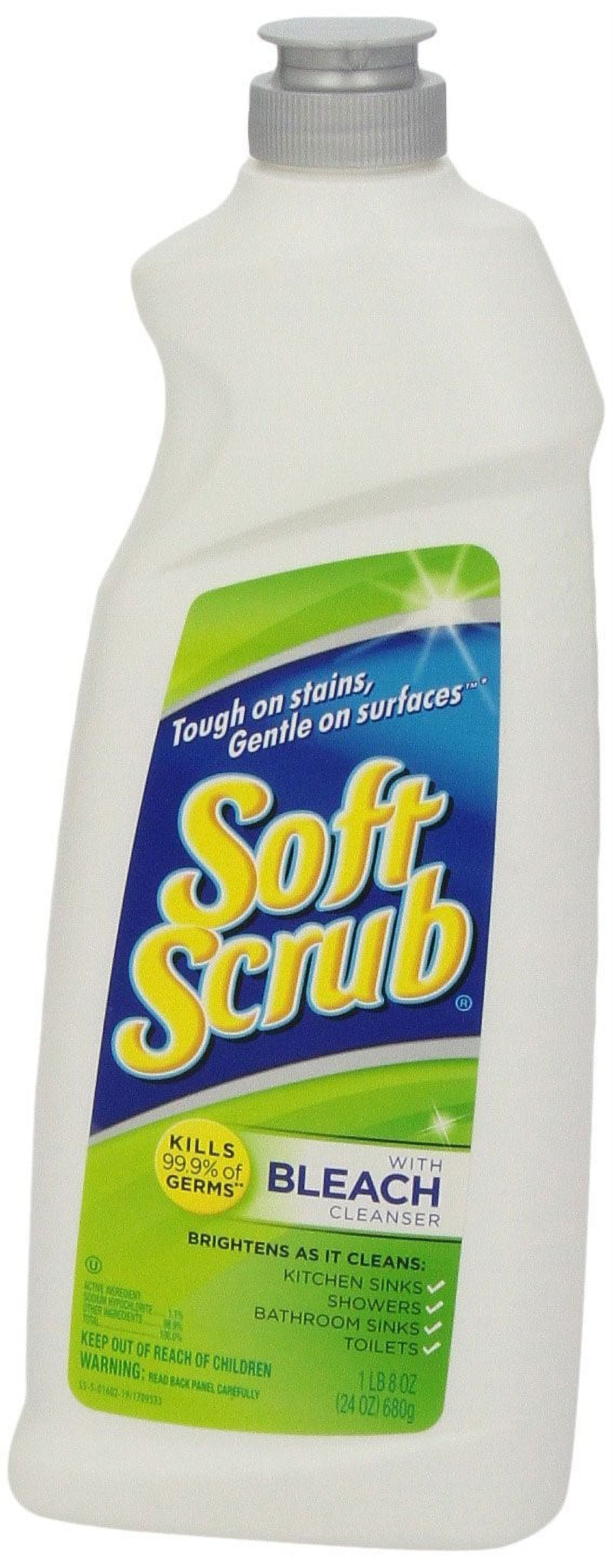 Soft Scrub® Cleanser with Bleach at it again. Sometimes it's not