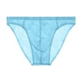 thumbnail image 1 of Aayomet Boxeurs pour Hommes sous-Vêtements Caleçons Grand Ceinture Multipack (Bleu, P), 1 of 3