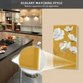 thumbnail image 5 of Yayeee Blank Wall Plate Cover 1-Gang 4.5"x2.7" Home Unused Decorative Outlet, White Flowers, 5 of 7