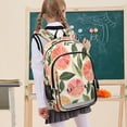 thumbnail image 7 of FORMRS Unisex School Backpack 17" Student Travel Bag with Laptop Compartment, Watercolor Grapefruit, 7 of 7