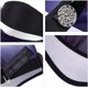 thumbnail image 5 of Mujeres Hombres Gorra con visera Sombrero anti-UV Gorro para exteriores Sombrero para el sol Viajes Ciclismo Playa Visera para el sol Visera vacía, Gris, 5 of 5