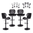 thumbnail image 1 of Set De 4 Bancos De Cocina Barra Silla Taburete Respaldo Alto, 1 of 8