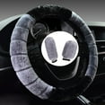 thumbnail image 2 of ZZERHUOO Steering Wheel Cover+gear Handbrake Cover 36 39cm Steering Wheel Cover Telescopic Steering Wheel Cover Sv-5wsc Mini Wheel 2008 2016 Key Fob Cover Wheel Cover Stretchy Heated And Cooled Seat, 2 of 4