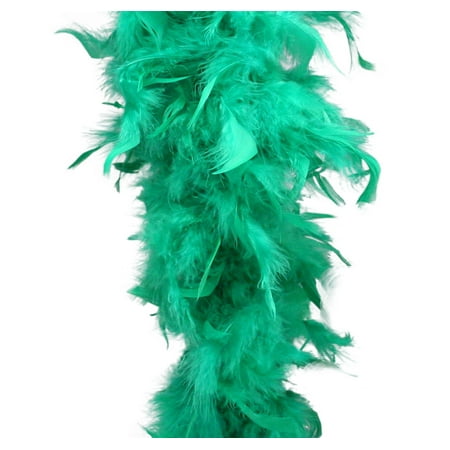- Green Feather Boa (6', 60 grams)