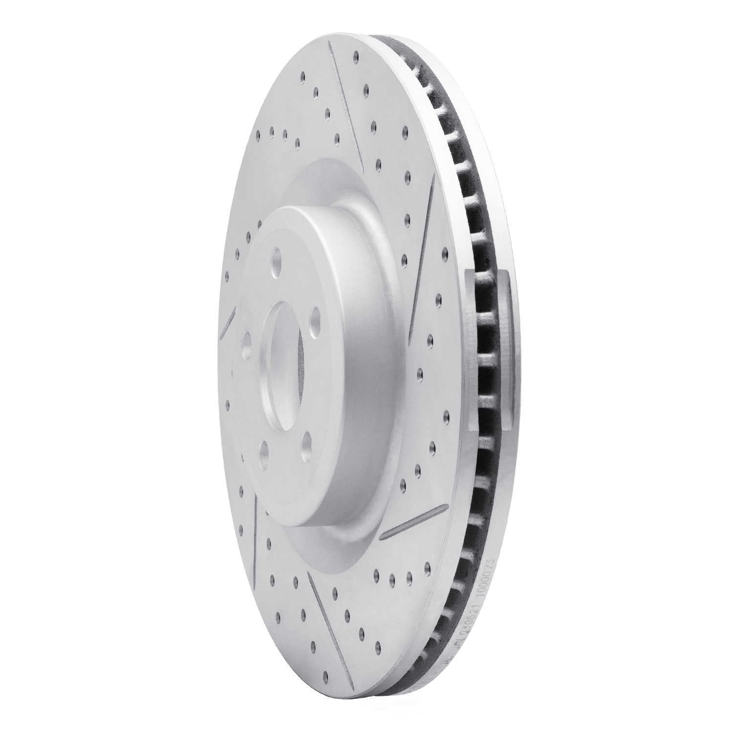 Dynamic Friction Company 830-54277R DFC Geoperformance Rotor - Drilled and Slotted
