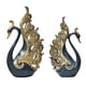 thumbnail image 4 of Estatuilla de cisne de resina Gloria par de figuras 3D grande 16x8x29cm pequeño 14x6x24cm, 4 of 9
