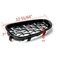 thumbnail image 5 of Glossy Black Chrome Diamond Stars Kidney Grille For 2003-2010 BMW E60 E61 525i 530i 535i 540i 545i 550i 525xi 530xi 535xi, 5 of 8