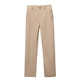 thumbnail image 6 of Uniform Pants for Girls Elastic Waist Straight Khaki School Uniform Pants Boys Back to School Clothes Size 5-14 Years, 6 of 6