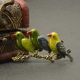 thumbnail image 4 of 2pcs Vintage Colibrí Animal Broche Pin para La Decoración de Ropa, 4 of 9