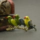 thumbnail image 4 of 2 piezas mujeres hombres Vintage cristal colibrí Enamle pájaros broche alfileres joyería jinwen Broche de pájaro esmaltado, 4 of 8