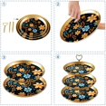 thumbnail image 4 of Dog Paw Print 32cm Plastic Discs Dessert Stand with 21cm, 24cm, 27cm Plates for Kitchen , 3-Tier Cupcake Holder Rack, 4 of 6
