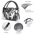 thumbnail image 4 of Fotbe Majestic Wolf Landscape Bolsa Térmica Portátil con Estampado, Bolsa de Entrega de Alimentos Aislada, Bolsa Reutilizable de Gran Capacidad para Comidas y Supermercado, 4 of 6