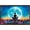 Mahogany Framed Version, variant on PD Moreno - Fine Art - Yoga Moon Wall Poster, 22.375" x 34"