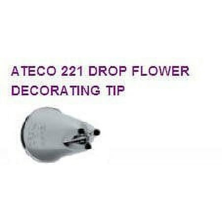 

Drop Flower Round Cake / CupCake / Cupcake Decorating Tip #221