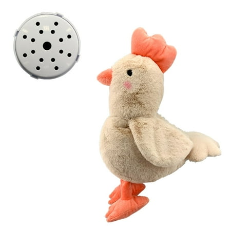 Chickita the Chicken 16 Inch Plush Toy with Recorder - Soft, Cuddly, and Customizable