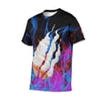 thumbnail image 2 of Prestonplayz 3d Print Graphic T Shirt Short Sleeve Summer T-Shirt Novelty Casual Tee For Men Women Teen M, 2 of 8
