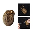 thumbnail image 2 of Chameleon Tape Measure Brass Measuring Tape Retractable for Craftsman Sewing Body Measurements (6Ft/2M), 2 of 5
