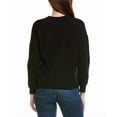 thumbnail image 2 of Joseph A. womens  Floral Sweater, l, Black, 2 of 3