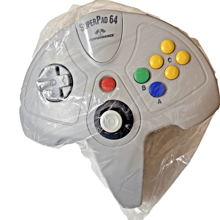 Performance Super Pad 64 Video Game Controller Nintendo 64
