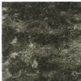thumbnail image 6 of SAFAVIEH Paris Darwin Plush Polyester Shag Area Rug, Titanium, 8' x 10', 6 of 6