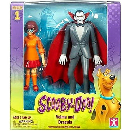 Scooby Doo Velma And Dracula Action Figures 5 Poseable Walmart