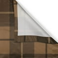 thumbnail image 3 of Ambesonne Brown Plaid Kitchen Curtains, Earthy Scottish Vibes, 55"x36", Caramel and Dark Cocoa, 3 of 3