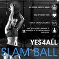 thumbnail image 5 of Yes4All 30lbs Slam Medicine Ball Tread Black, 5 of 7