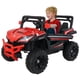 thumbnail image 1 of Carro Electrico Montable para Niños Baby Gaon 4x4 Todo Terreno Con Luces Estero Bluetooth y USB Doble Puerta Con Seguro Rojo, 1 of 5