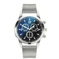 thumbnail image 1 of Reloj de cuarzo para hombre, relojes para hombre, relojes de moda para hombre, relojes de acero inoxidable, relojes casuales, relojes de pulsera con cristales, reloj de acero inoxidable, 1 of 3