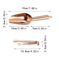 thumbnail image 2 of Stainless Steel Serving Tongs Set Multipurpose Kitchen Utensils for Ice Dessert Food Handling, 2 of 2