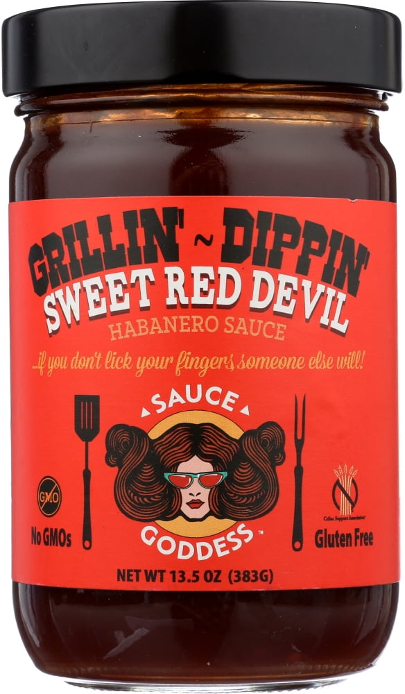 SAUCE GODDESS Sauce Sweet Red Habanero, 14.6 oz