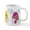 White, variant on CafePress - Easter Bunny Eggs Mug - 11 oz Ceramic Mug - Novelty Coffee Tea Cup