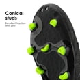 thumbnail image 2 of Tacos de Fútbol para Hombre DREAM PAIRS Negro Verde Neón Talla 12, 2 of 6
