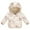 style-41 Beige, variant on Gubotare Girl Winter Coat Baby Boys Girls Toddlers Winter Coats Hooded Puffer Jacket Down Snow Jacket Warm Fleece Coat Solid Outerwear 2T 3T (Camouflage,2-3 Years)