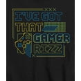 thumbnail image 3 of Instant Message - Ive Got That Gamer Rizz - Toddler and Youth Short Sleeve T-Shirt, 3 of 6
