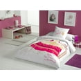 thumbnail image 3 of Ensemble de housse de couette Princess Pink de Gouchee Home – Literie pour enfants en coton certifié OEKO-TEX, 2 pièces, avec imprimé réversible de robes de princesse, 3 of 3
