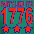 thumbnail image 3 of CafePress - Party Like Its 1776 T Shirt - Men's Classic Graphic Cotton T-Shirt, 3 of 4