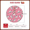 thumbnail image 2 of Fotbe Cute Cartoon Zebra Pattern Christmas Tree Skirt, Tree Skirts Plush Christmas Decorations, Christmas Tree Skirts Xmas Decorations Holiday Party Decor-30", 2 of 6