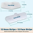 thumbnail image 6 of MEDca Deep Cleansing Blackhead Remover Pore Strips – 24-Pack for Nose and Face, 6 of 10