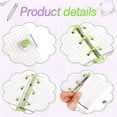 thumbnail image 4 of 2 Sets Mini Clear 3 Ring Binder Covers with Binder Inner Paper Bag Clear Soft PVC Not xc1043, 4 of 5