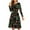Christmas Flowers Candu Cane, variant on FKELYI Cartoon Santa Women Dress Size L Polyester Swing Twirl Skater Dress,Merry Christmas,Comfortable Women Dress Long Sleeve Party