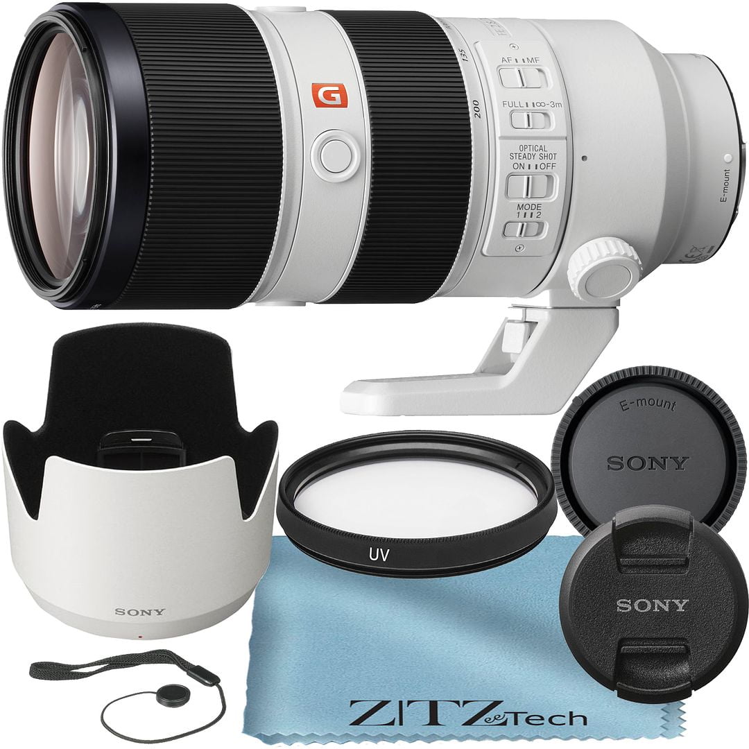 Sony FE 70-200mm f/2.8 GM OSS II Lens with SanDisk 128GB Memoy Card +  Backpack + ZeeTech Accesory Bundle - Walmart.com