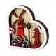 thumbnail image 2 of Decoraciones de escritorio, regalo del Día de San Valentín, centros de mesa con forma de corazón de madera, artesanías románticas, decoración del Día , estilo c mayimx manualidades de escritorio, 2 of 9
