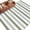 Sage Green, variant on Navy Blue Stripe Large Area Rugs for Bedroom Living Room, Soft Non Slip Carpet Bedside Rug, Geometric Grey White Vertical Striped Round Floor Cover Kitchen Accent Rug 4' for Dining Room/Office