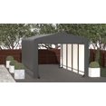thumbnail image 2 of ShelterTube Wind and Snow-Load Rated Garage, 10x18x8 Gray, 2 of 7