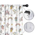 thumbnail image 4 of Blackout Kids Curtains,Fairy Princess Castle Pattern Childrens Insulated Curtains Set Of 2,Bedroom Essentials,Toddler Room Decor 42"x84", 4 of 5