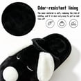 thumbnail image 4 of CHICVOMEY Fuzzy Memory Foam Slippers for Women Men Cozy Warm House Shoes Indoor with No-Slip Sole Unisex Style for Winter, 4 of 9